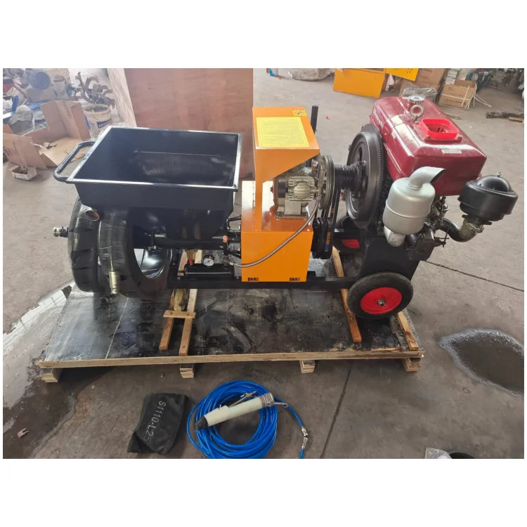 Fully Automatic 311 Type Multifunctional Cement-Concrete & Real Stone Paint Spraying Machine Mortar & Putty Coating Machine
