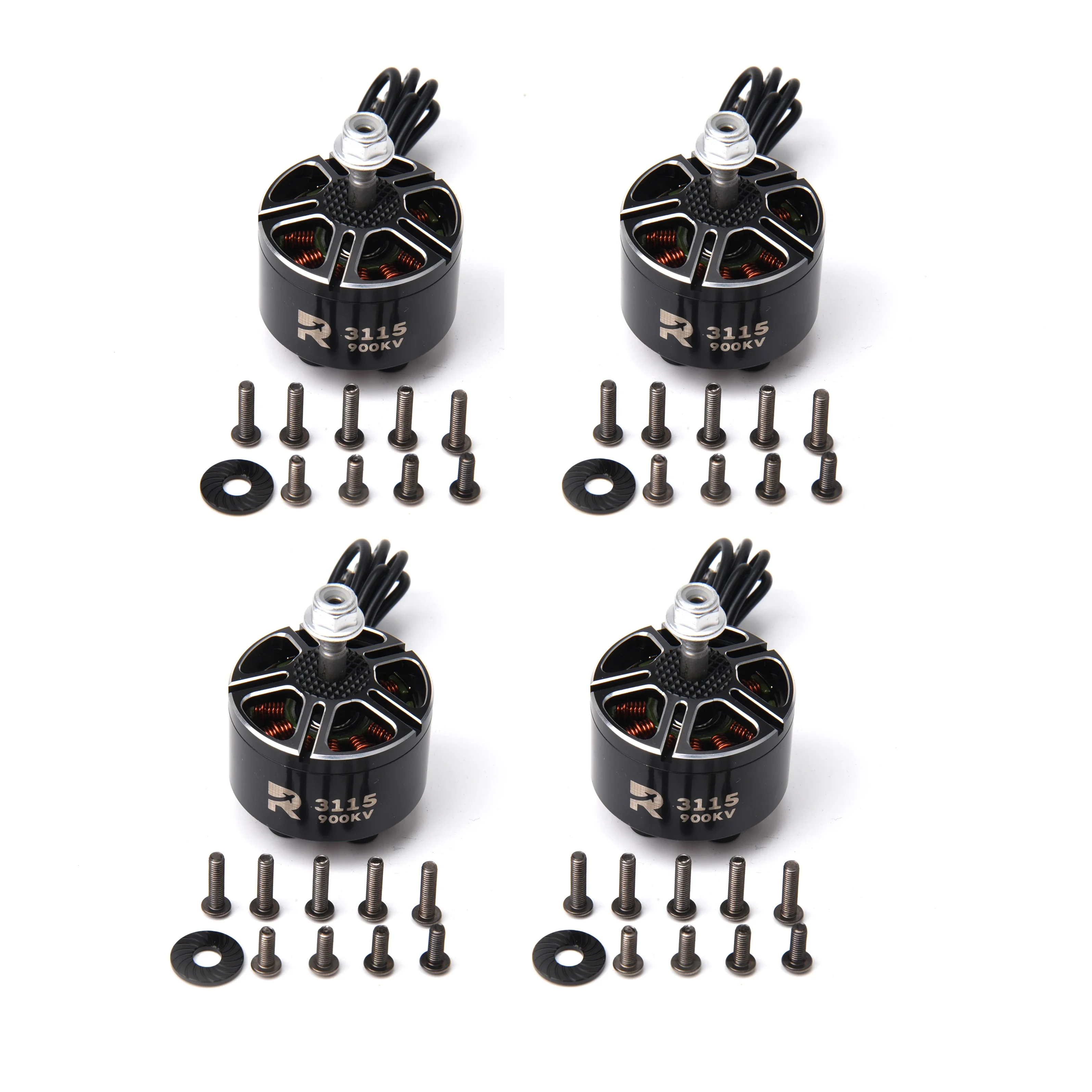 VoltSR3115 3115 900KV 3-6S Brushless Motor For FPV Freestyle Mark4 XL10 LX10 Rekon10 10inch Long Range Cinelifter RC Drones