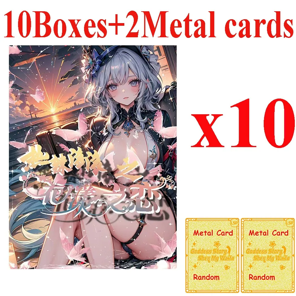 

Goddess Story Hot And Spicy 3 Flower Love A6 Cards Аниме Девушка Вечеринка Купальник Бикини Feast Booster Box Doujin Игрушки и хобби Подарок