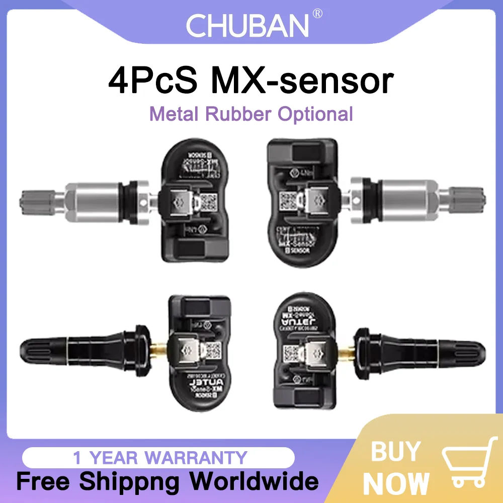 

433 315MHz TPMS Sensor-Tire Repair Tools Scanner,Tire Pressure MonitorTester withProgrammingMX-Sensor forComprehensiveMonitoring