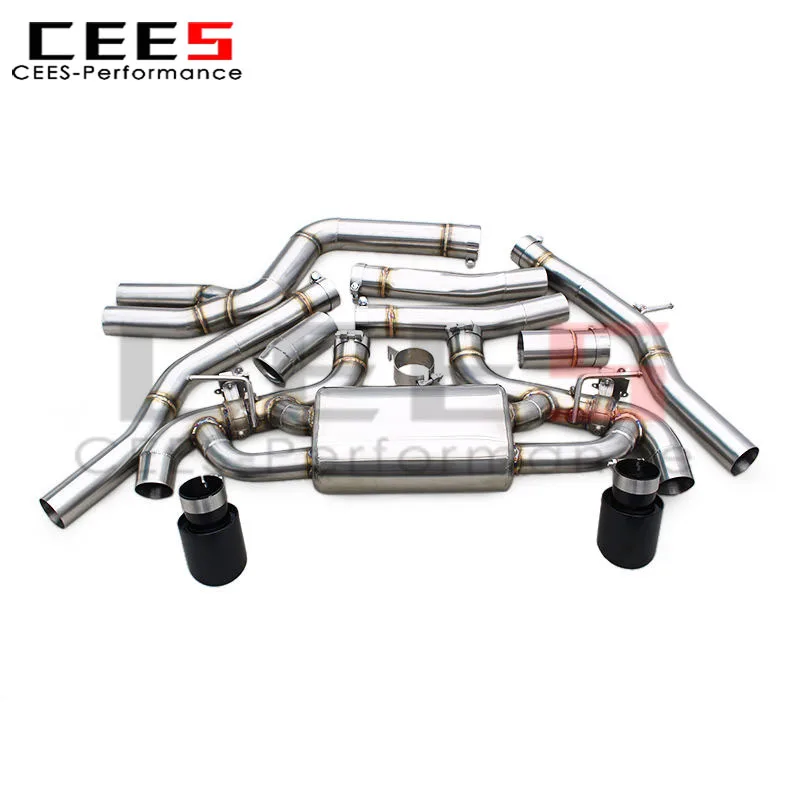 

Выхлопная система стандартного клапана CEES для Toyota Supra A90/A91 MK4/MK5 3.0T 2020-2025, глушитель из нержавеющей стали, звук выхлопной системы Catback