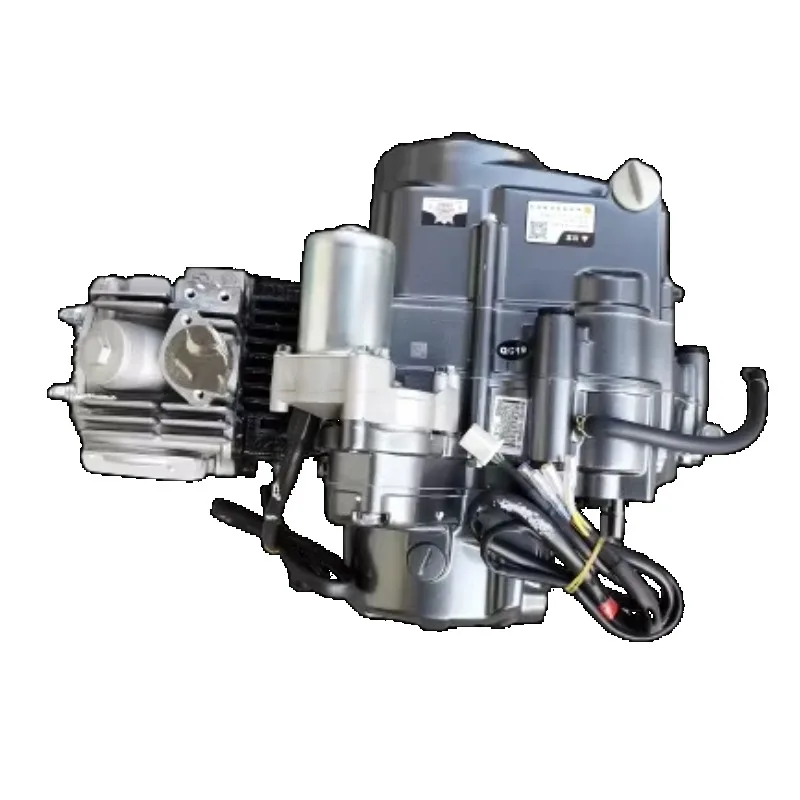 110CC Horizontal Motorcycle Engine Single Cylinder Electric Start