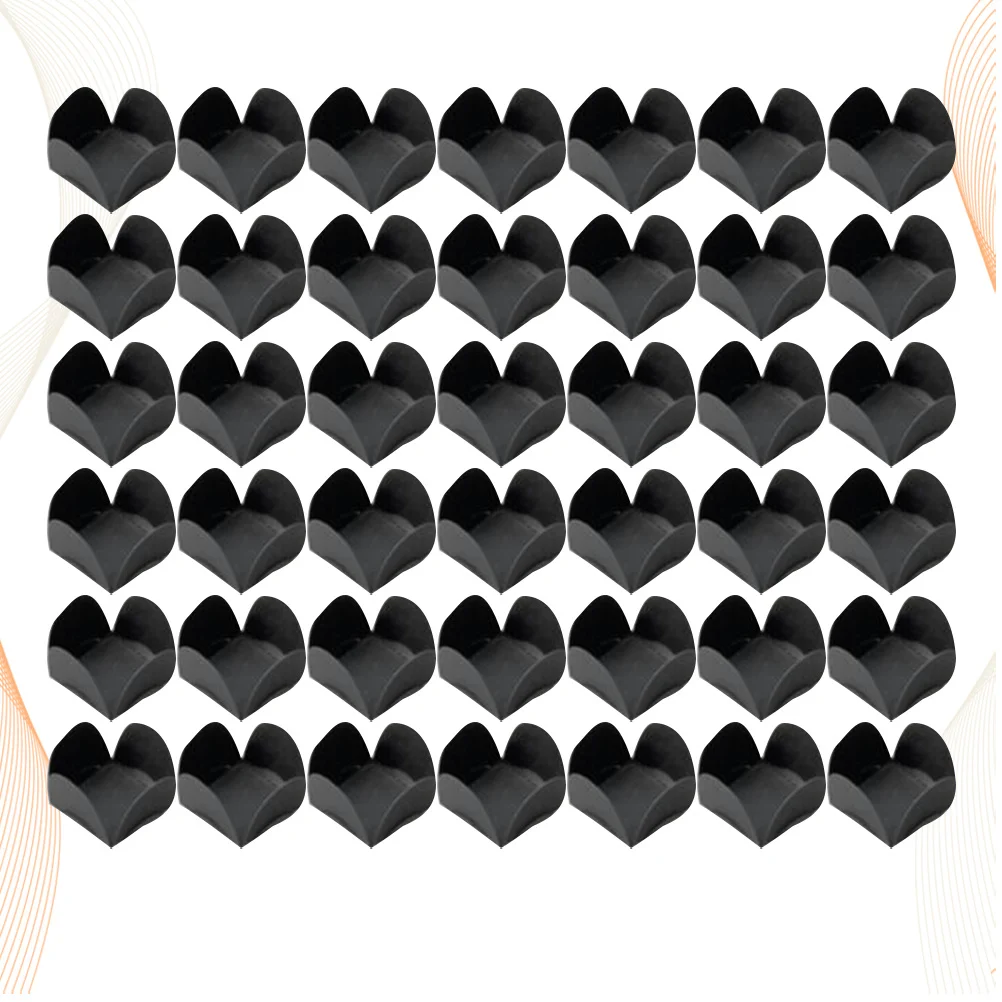 

200pcs Mini Chocolate Paper Tray Liners Wrappers for Candy Cups Truffle Packaging Base Cup Favors