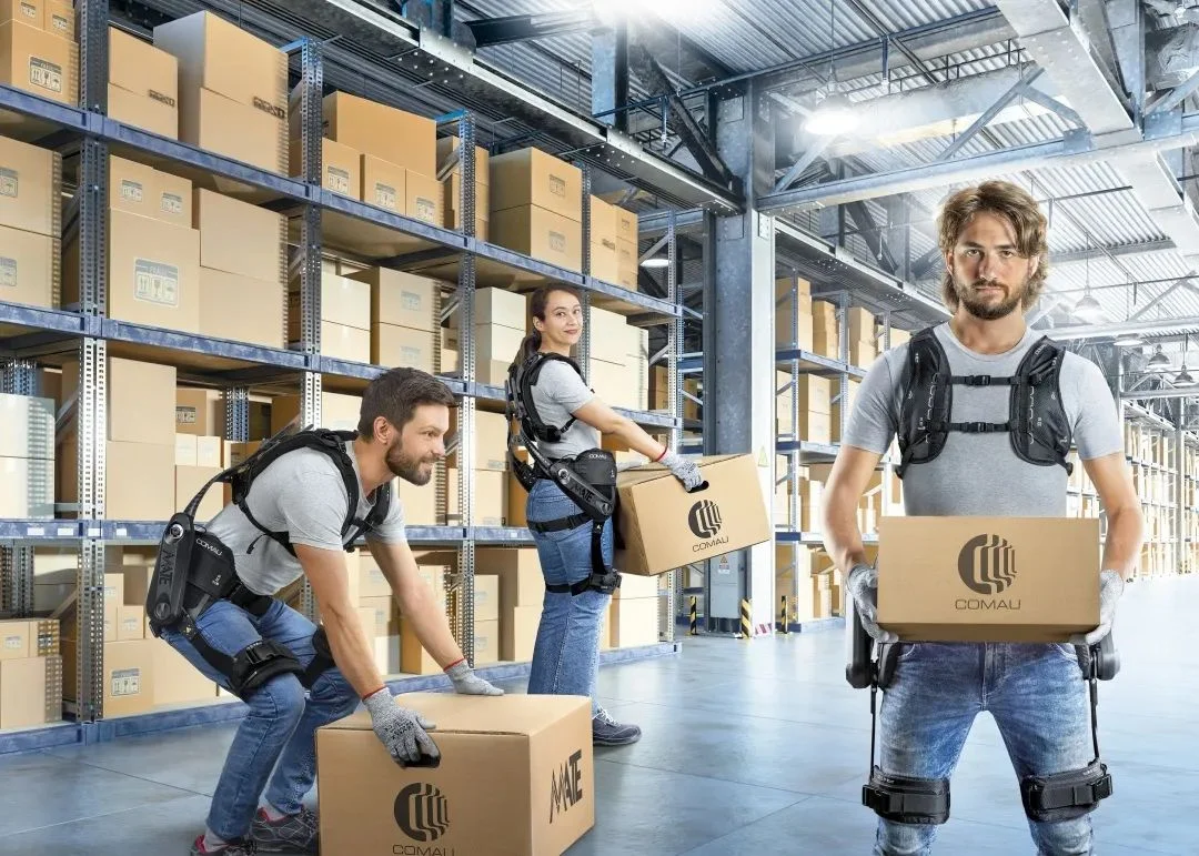 COMAU Wearable Exoskeleton Robot Upper Limb MATE-XT Can Address Work-related Musculoskeletal Disorders for Workers