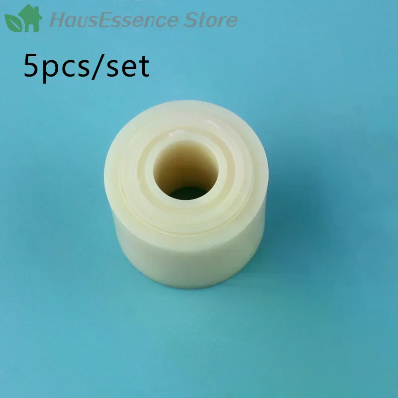 ※5-Sizes/set Grinding Wheel Arbor Bushing Adapter Kit 32-25-22-19-16-12.7mm For 250/150mm Bench Grinder Plastic