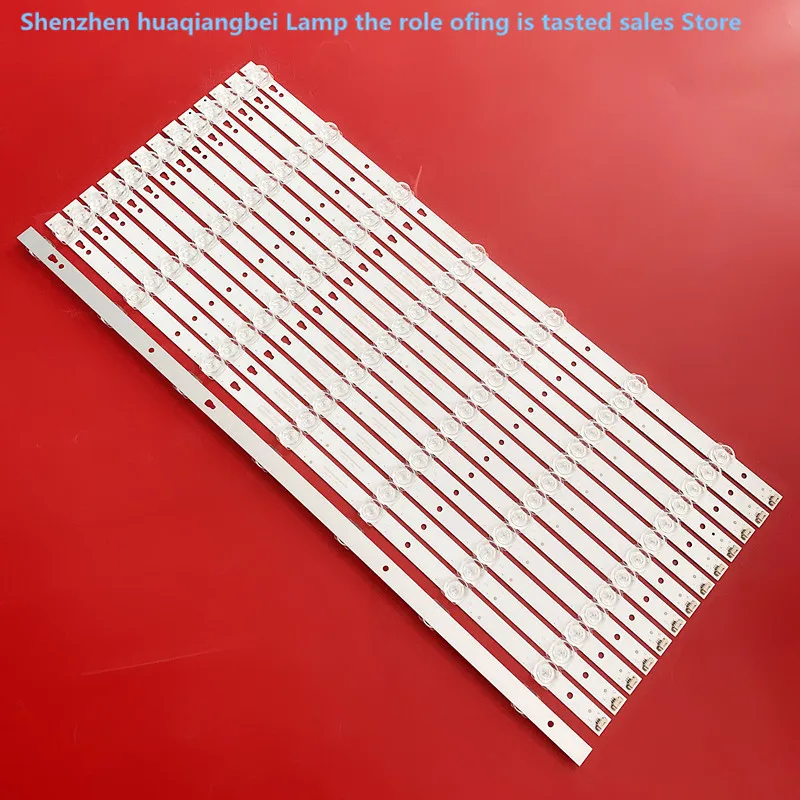 FOR  55inch  aluminium 100%new  LCD TV backlight bar  Hair LS55A51 Light bar LED 30355010204 LED55D7-07（A） 7LED  3V   55.4CM