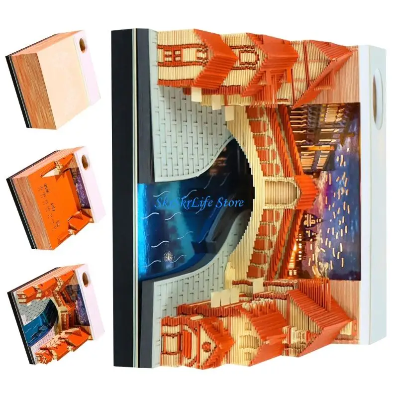 

E65E Handcrafted Canal Theme Lasting Calendar Blending Function And Aesthetics