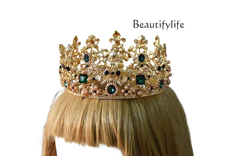 Retro simple high-end exquisite princess crown cute atmospheric birthday gift