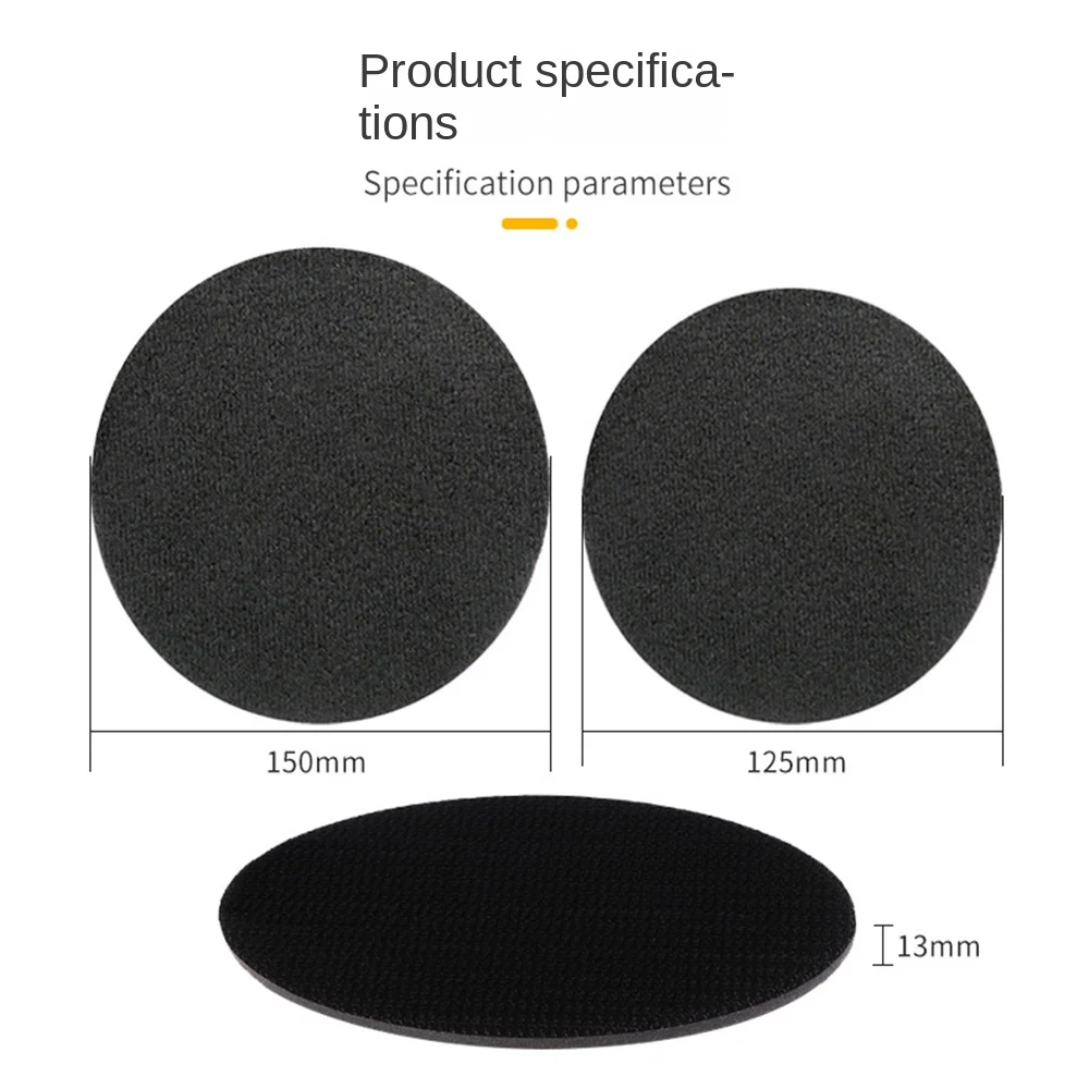Hook and Protection pad - 6 Inch Interface Pad Disc Power Tool Accessories for Sander Polishing & Grinding