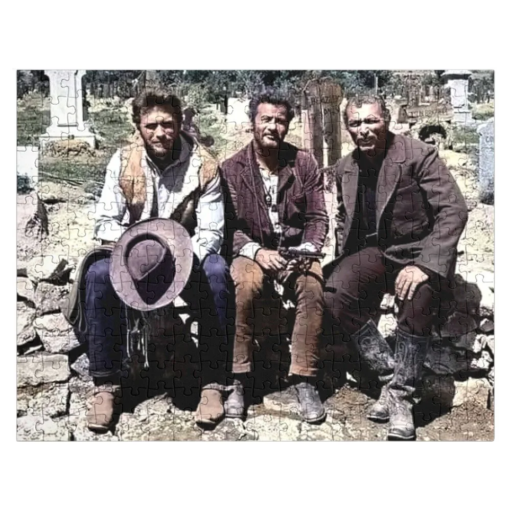 

Clint Eastwood Eli Wallach Lee Van Cleef 1966 Jigsaw Puzzle Wood Name Puzzle Custom Wooden Puzzle