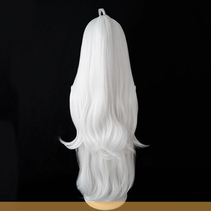 Game Blue Archive Sorasaki Hina Cosplay Wig White Long Hair Hina Horns Halo Halloween Party Carnival Roleplay Props Headwear