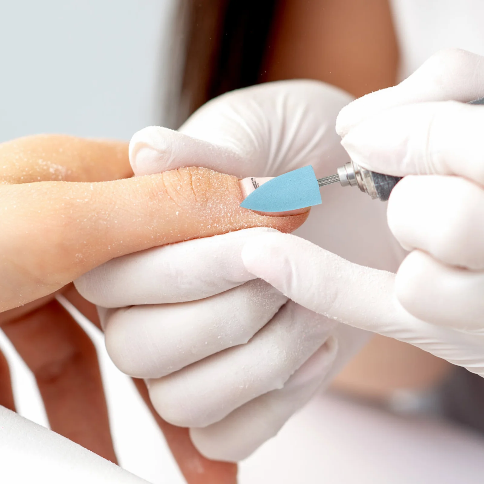 Jeu de forets à ongles 5 pièces, fournitures de manucure pour Salon, Application universelle, accessoires de polissage faciles à utiliser, jeu de forets à ongles