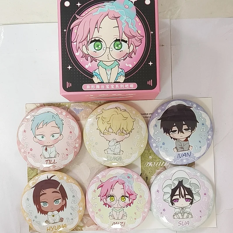 

Официальная слепая коробка с изображением инопланетянина для косплея, жестяной значок, эмблема, брошь, коллекционный подарок с Ivan Mizi Luka Sua Hyuna Baby