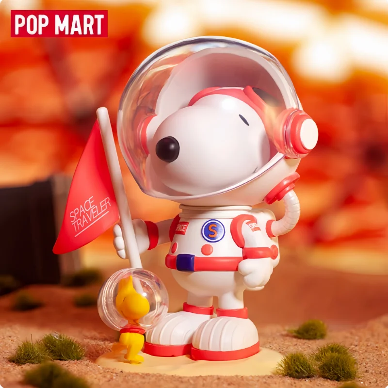Hot Original POPMART Bubble Mart Snoopy Space Exploration Series Blind Box SNOOPY Cute Doll Surprise Gifts Collectible Figure view 6