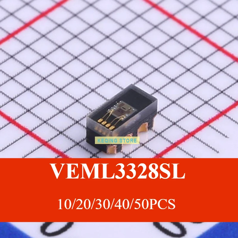 VEML3328SL VEML3328 Ambient Light Sensor SMD-4P,1.5x3mm