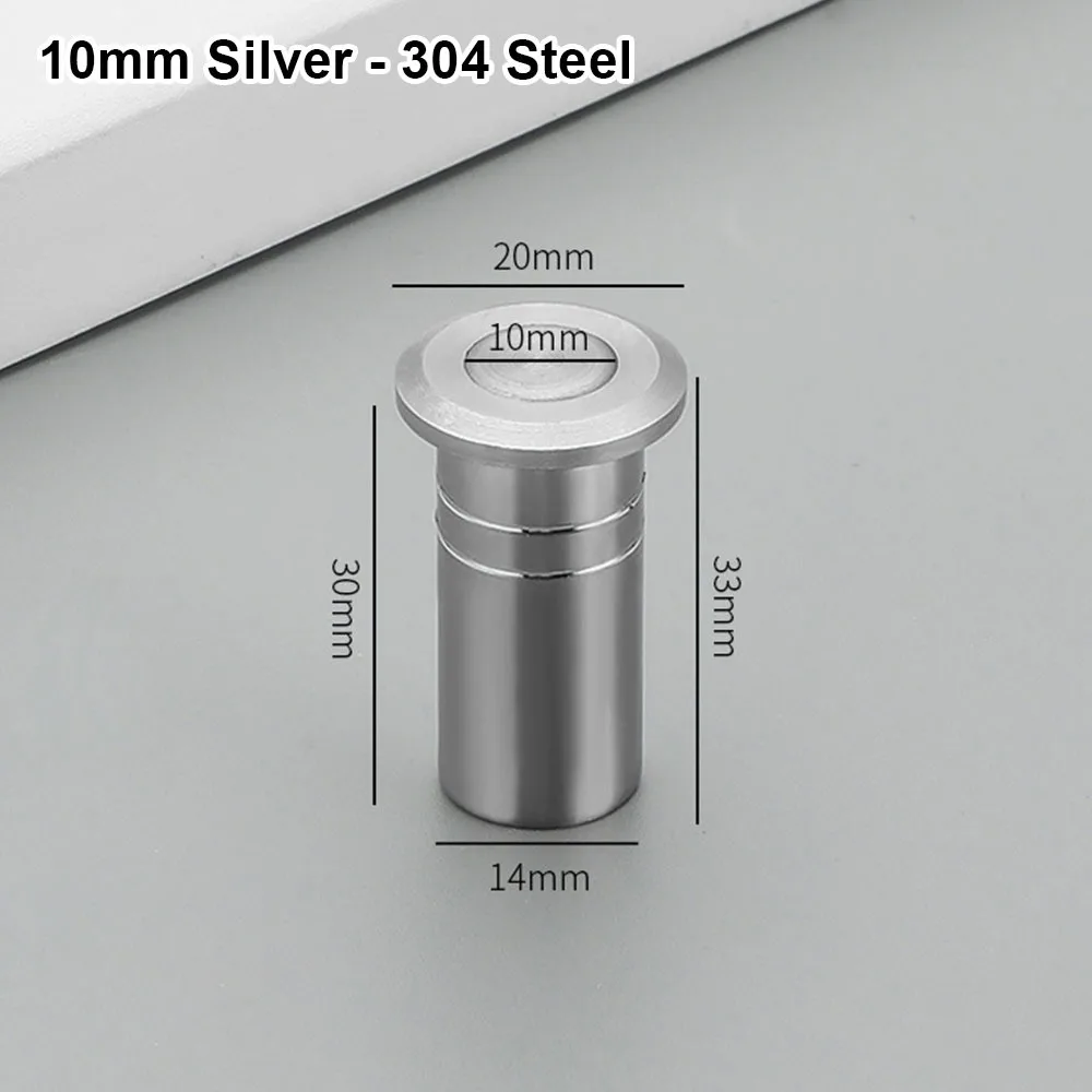 1Pcs Dustproof Door Bolt Cover Stainless Steel Sandproof Latch Cover with Accessories Invisible Door Latch Protection Cover Door