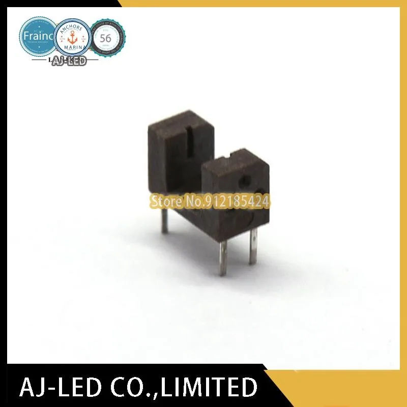 20 Buah/Banyak RPI-441C1E Saklar Fotolistrik Photointerrupter Slot Sensor Transmisif 4 Mm Transistor Output ROHM