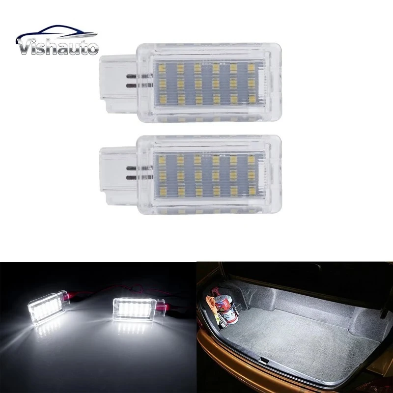 2PCS Trunk Interior Lamp with Lamp Shades 13503059 For Chevrolet Cruze Malibu Trax Buick LaCrosse Encore Regal Excelle Opel
