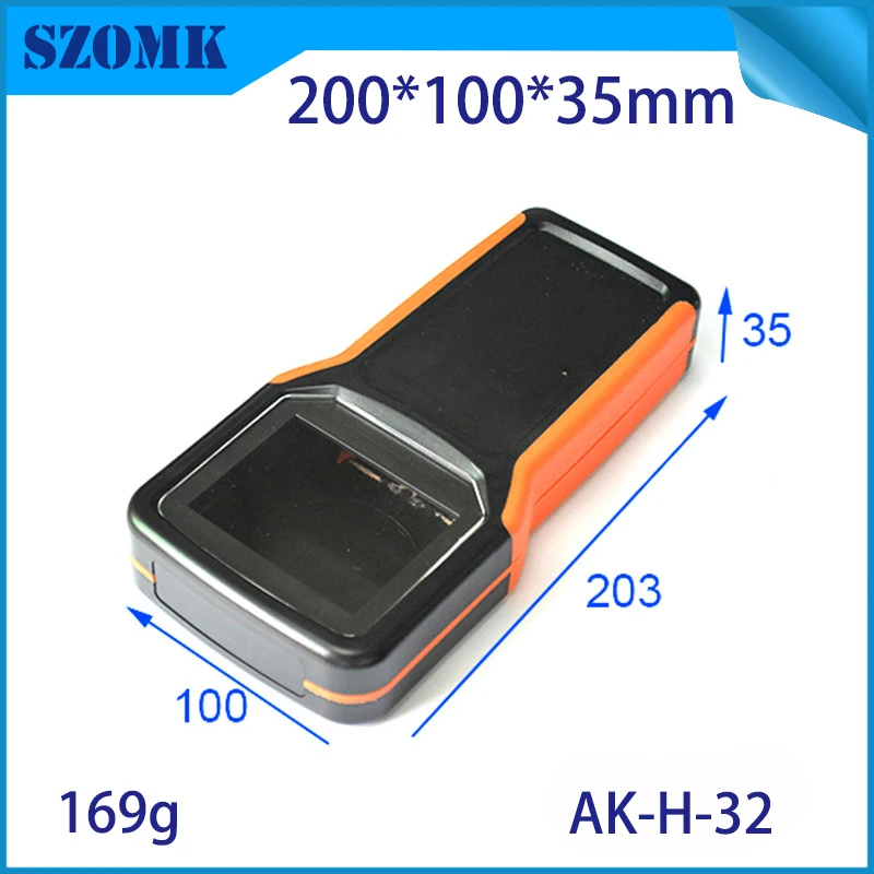 1Piece Plastic  handheld enclosure /portable enclosure 200*100*35MM  7.99*3.94* 1.38 inch