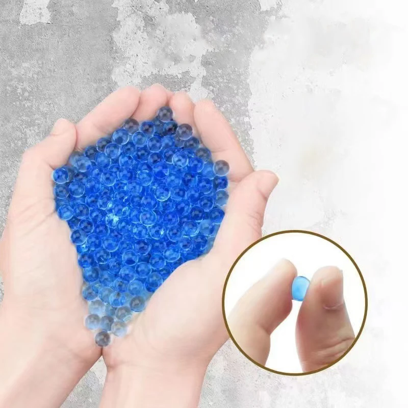 7-8 มม.กลางแจ้งปืนเจลน้ํา Bullet ของเล่นอุปกรณ์เสริมอะไหล่สีฟ้าฤดูร้อนปืนพกยิงกีฬาปาร์ตี้เกมเด็กผู้ใหญ่ของขวัญ