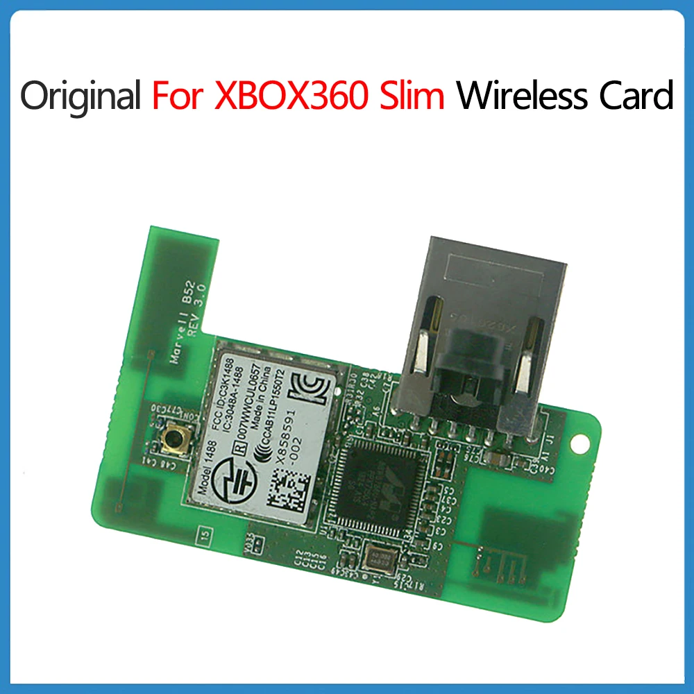 1Pcs Original For XBOX360 Slim Wireless Card For Microsoft XBOX360 Slim With Built-in Wireless WIFI Card Accessory Replacement