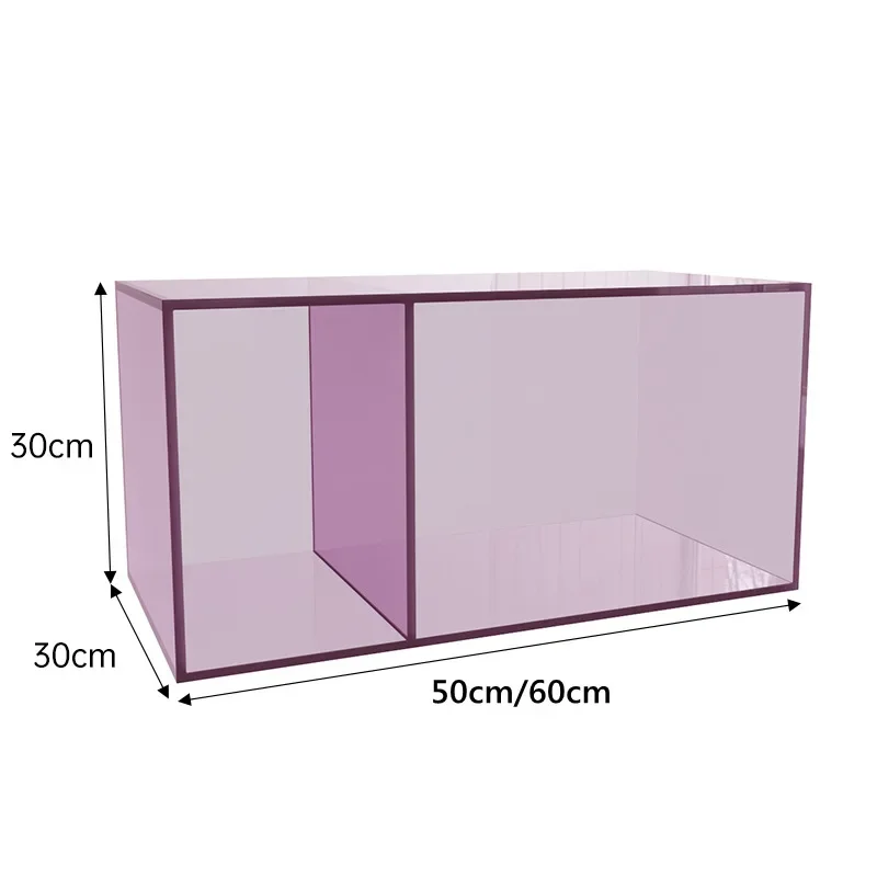 Transparent Acrylic Shelf Magazine New Bedside Bookshelf Children Storage Desktop Book Picture Storage Box Mueble Storage Rack