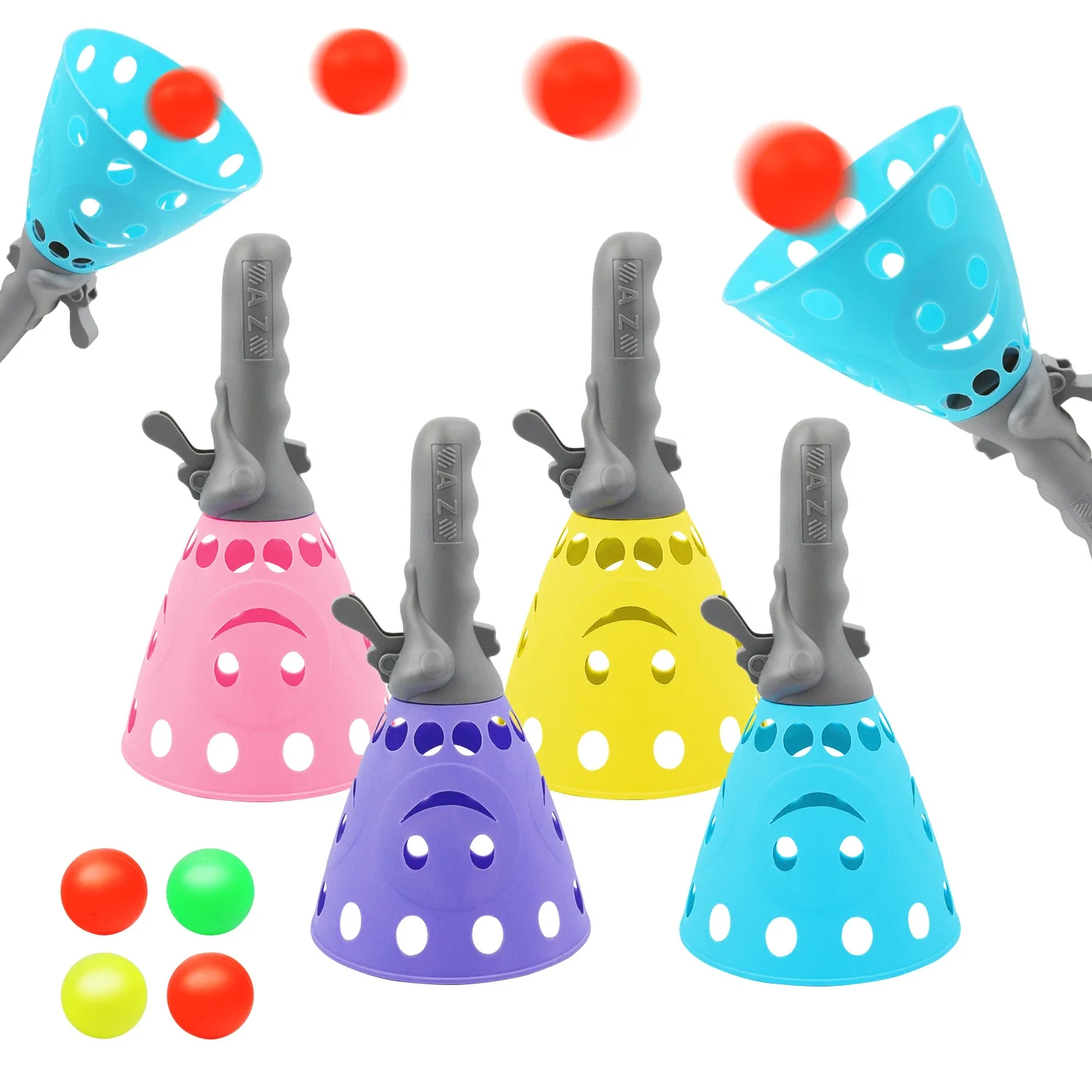 Genitore-figlio per bambini all'aperto Divertimento espulsione per catturare una palla Lancio di lancio Giocattolo Flipper Senso Attrezzatura per l'allenamento Coppia Catch Ball Game