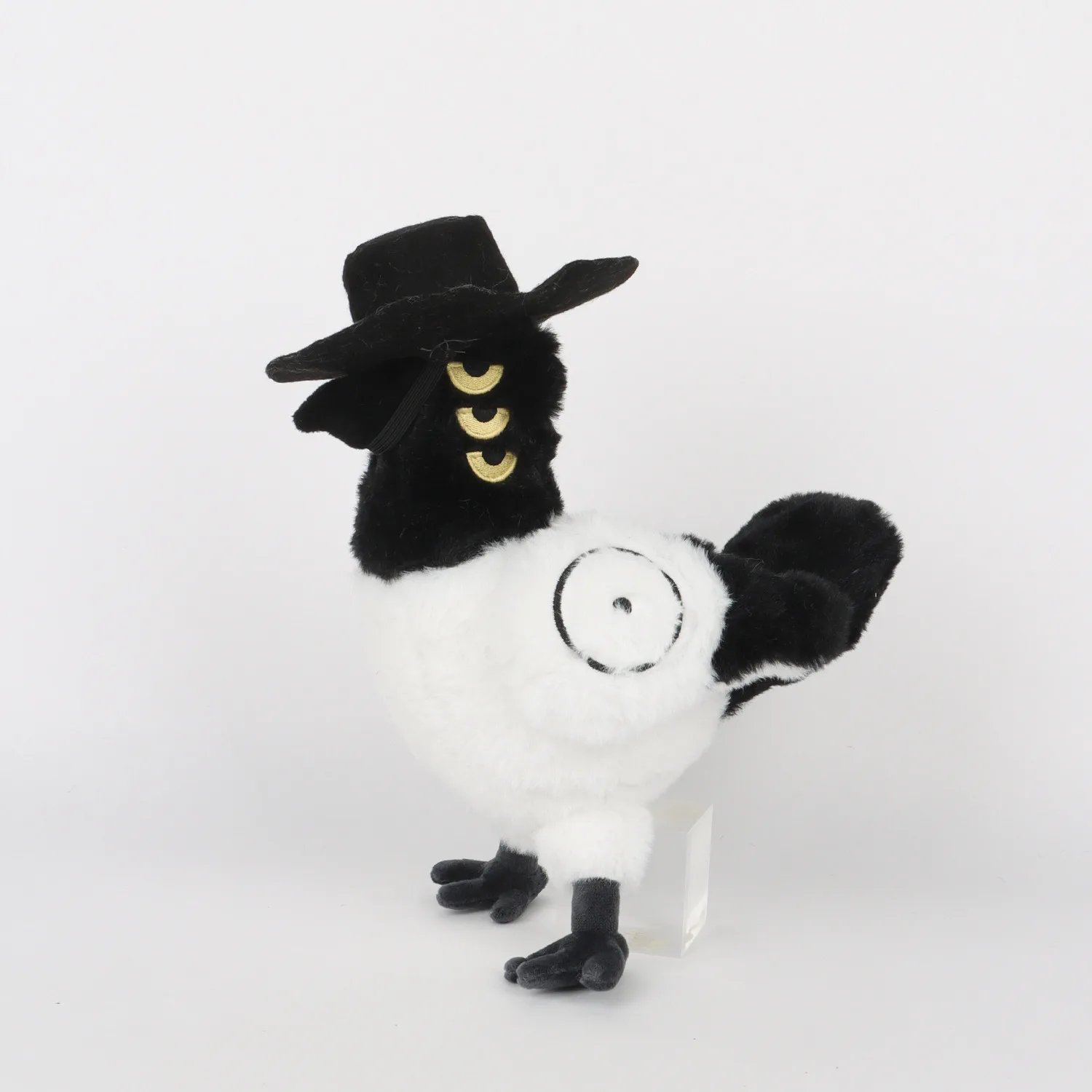 جديد أنيمي Kpop شيطان الصيادين أفخم لطيف الأرجواني النمر قبعة سوداء العقعق مع 3 عيون الوحش هانت فتاة مجموعة محشوة لمحبي هدية #5