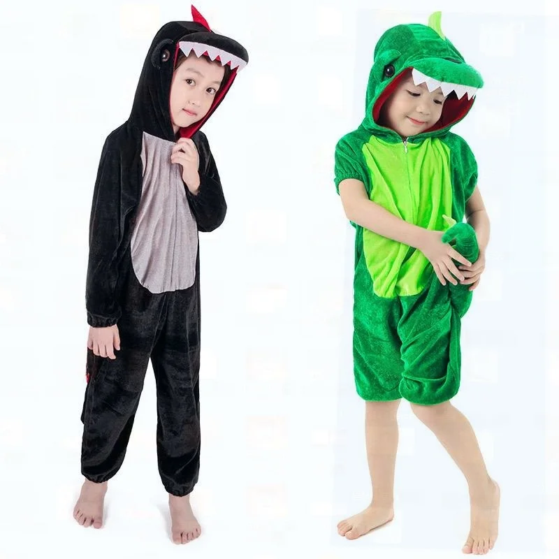 

Детский костюм для выступлений, одежда для выступлений на Хэллоуин, костюм феи T Drama динозавра для детей