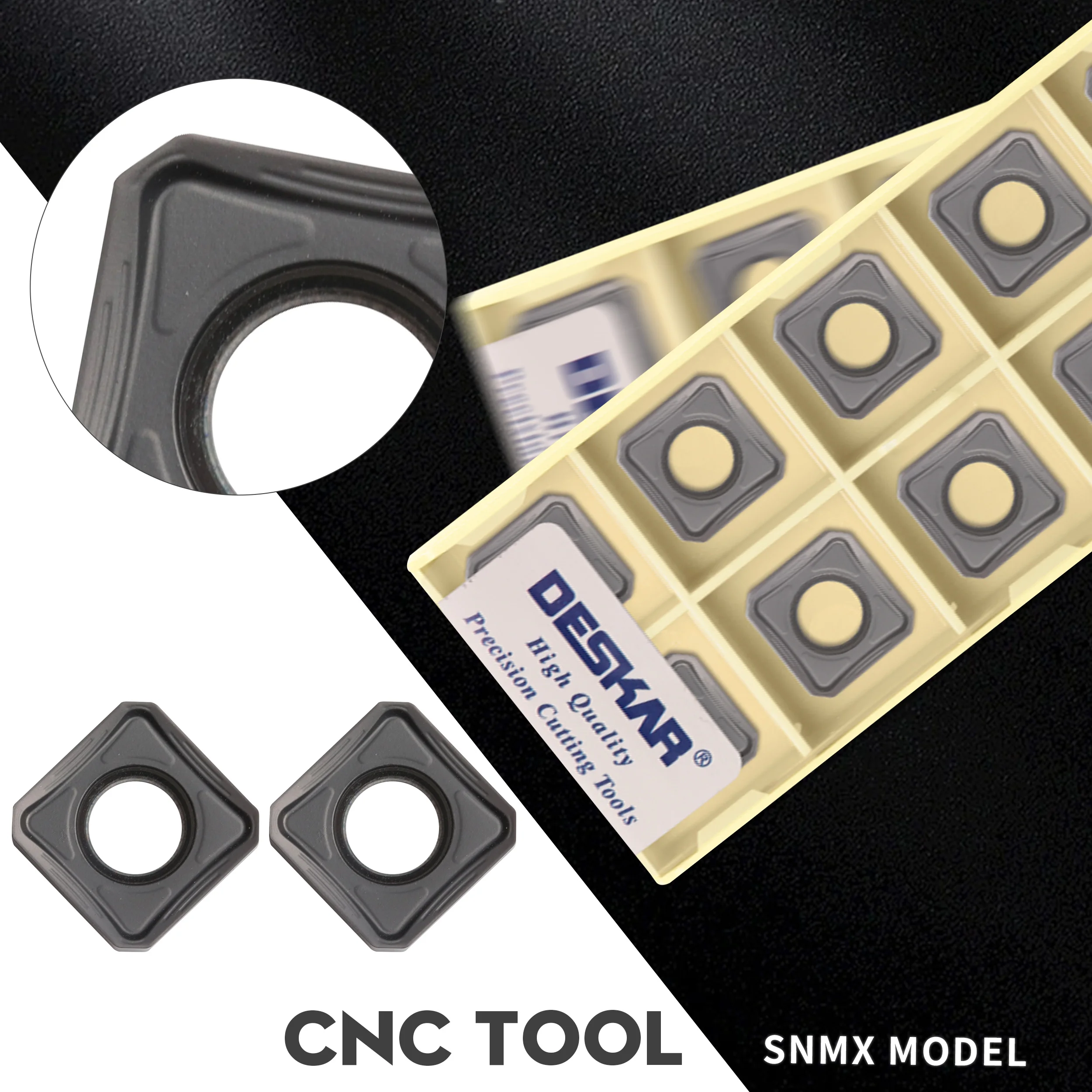 

SNMX1205ANN-F57 LF6018 CNC lathe processing tool carbide milling inserts High Performance Stainless steel special milling cutter