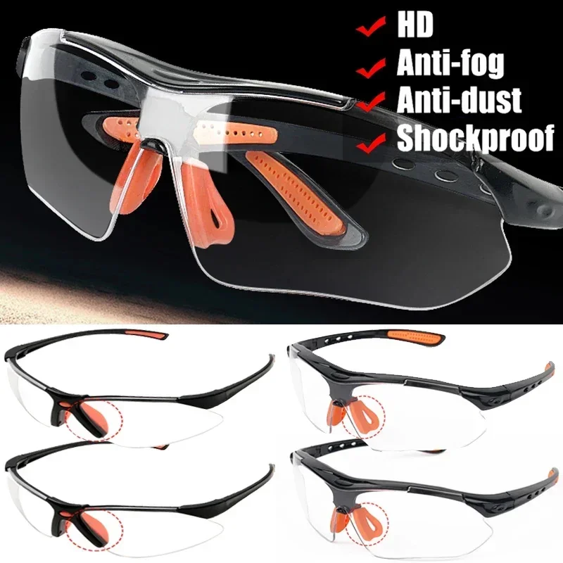 

NEW Clear Eye Sand Prevention Windproof Safety Riding Goggles Vented Glasses Work Lab Laboratory Safety Goggle Glasses