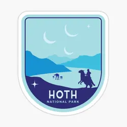 Hoth 10PCS Stickers for Wall Water Bottles Stickers Background Cute Anime Living Room Decorations Room Print Art Kid Home