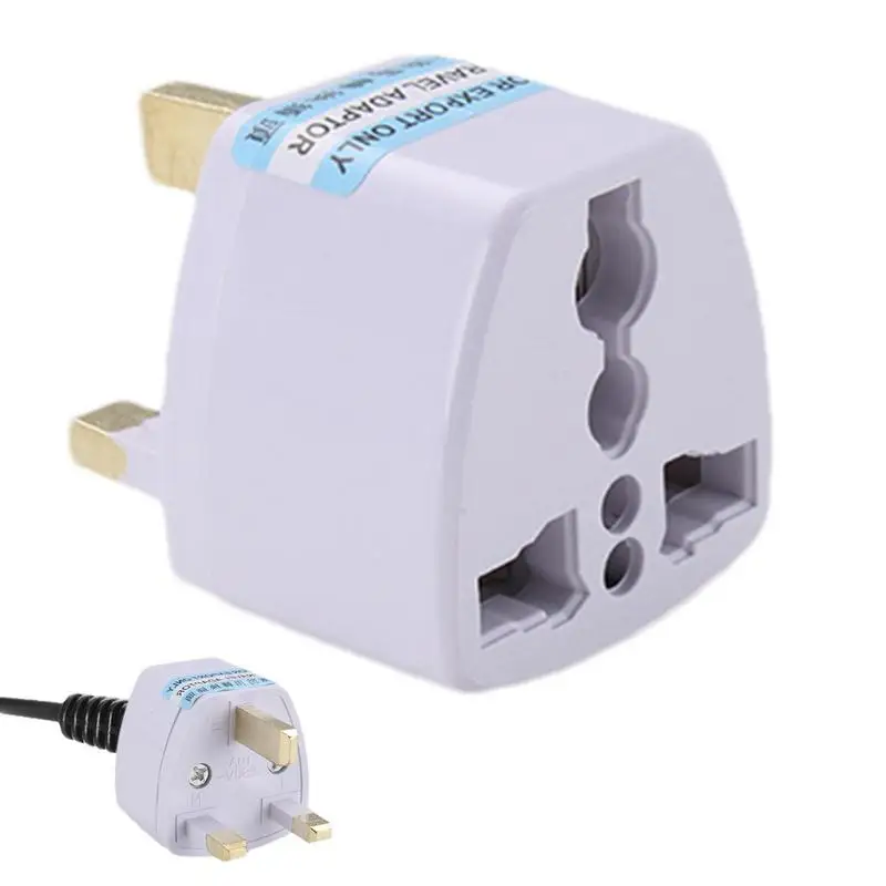 Universal Travel Adapter Portable Power Outlet Converter Charging Adapter For British Hong Kong Singapore For Camping Traveling