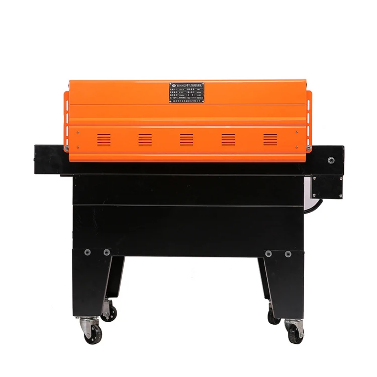 Semi Automatic Hot Sell Note Book Envalope Type Heat Shrink Wrapping Packing Machine With Weight Scale Attached