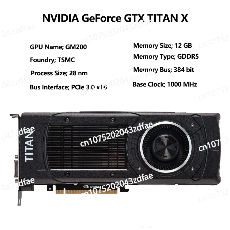 

Используется видеокарта GeForce GTX TITAN X 12 ГБ GAMING, Play 4k с легкостью