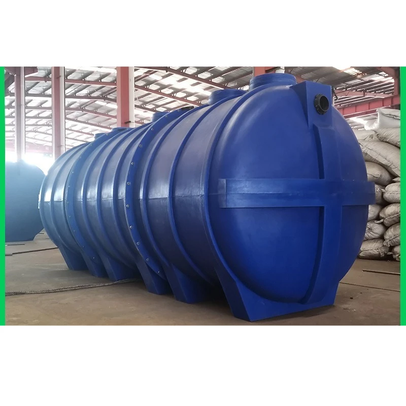 Buried design of 50 tons of PE integrated sewage purification tank per day, resistant to extreme cold and pressure