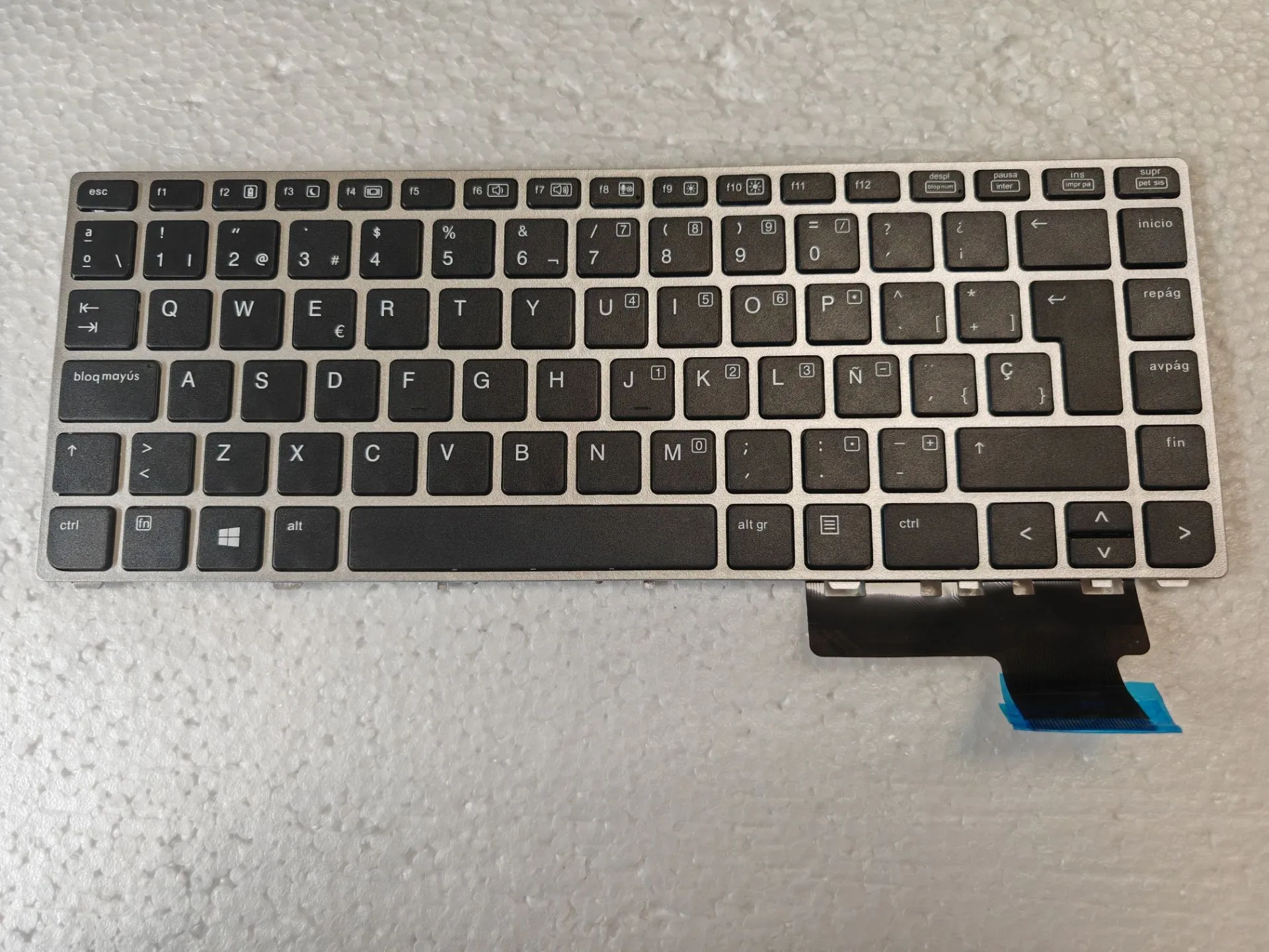 Hiszpańska klawiatura dla HP dla EliteBook dla Folio 9470M 9470 9480 9480M brak podświetlenia brak punktu