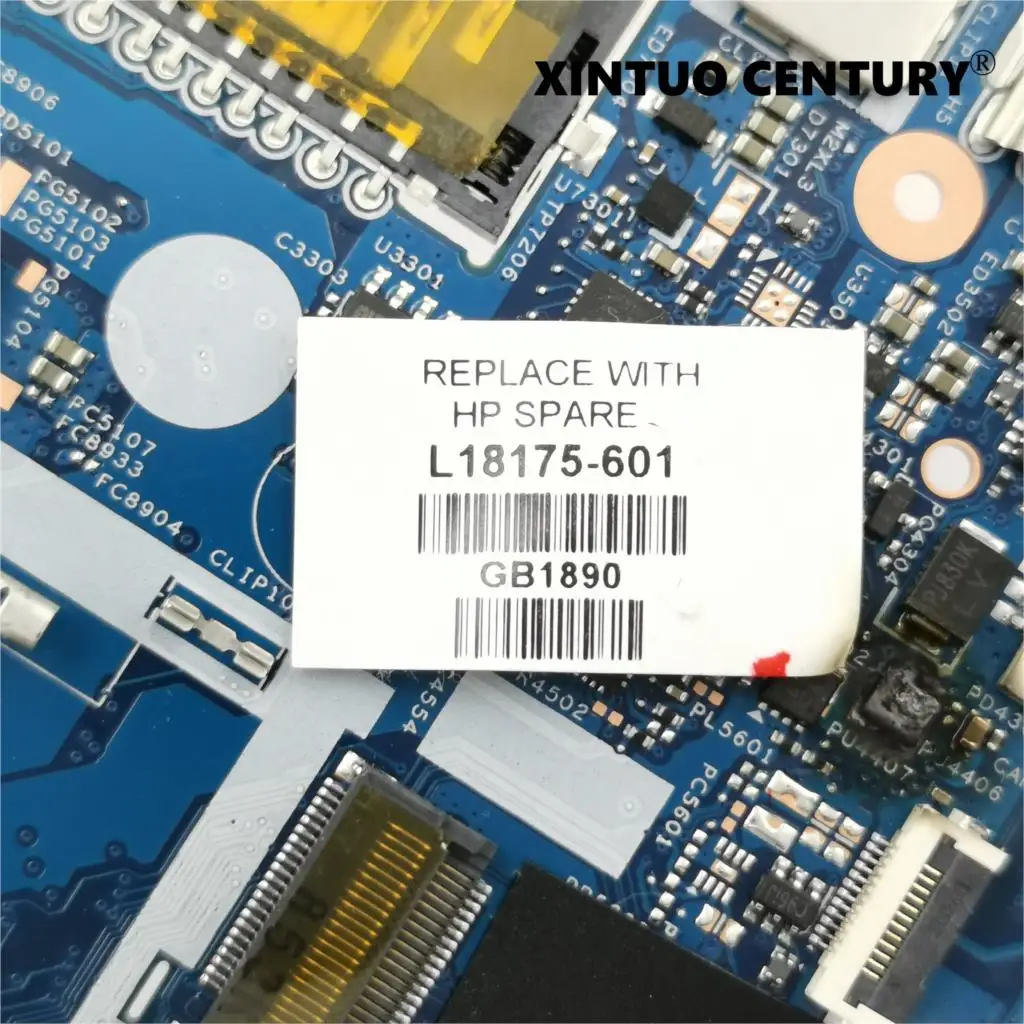 Imagem -06 - para hp Pavilion X360 14-cd 14m-cd Tpn-w131 Sr3w0 I38130u 178791b com Cpu Laptop Motherboard 100 Testado L18175601 L18175501