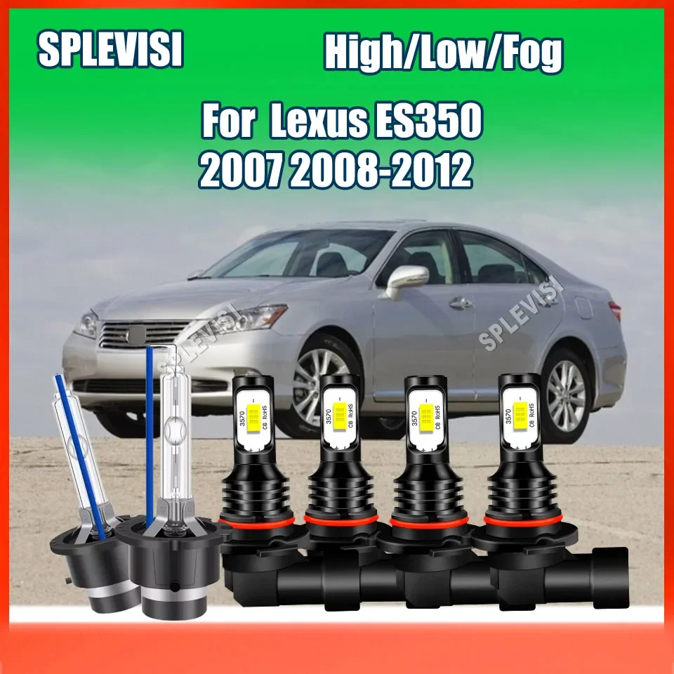 

9005 D2S 9006 12v 24v Car Automobile Headlight Hi Low Beam Foglight Stock Bulbs Replac For Lexus ES350 2007 2008 2009 2010 2012