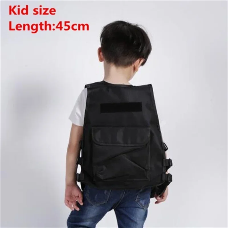 Kids Tactical Vest Army Fans Outdoor Children Waistcoat CS Game Cosplay Costume Outdoor Training Hiking Camping Role Play Gear view 4
