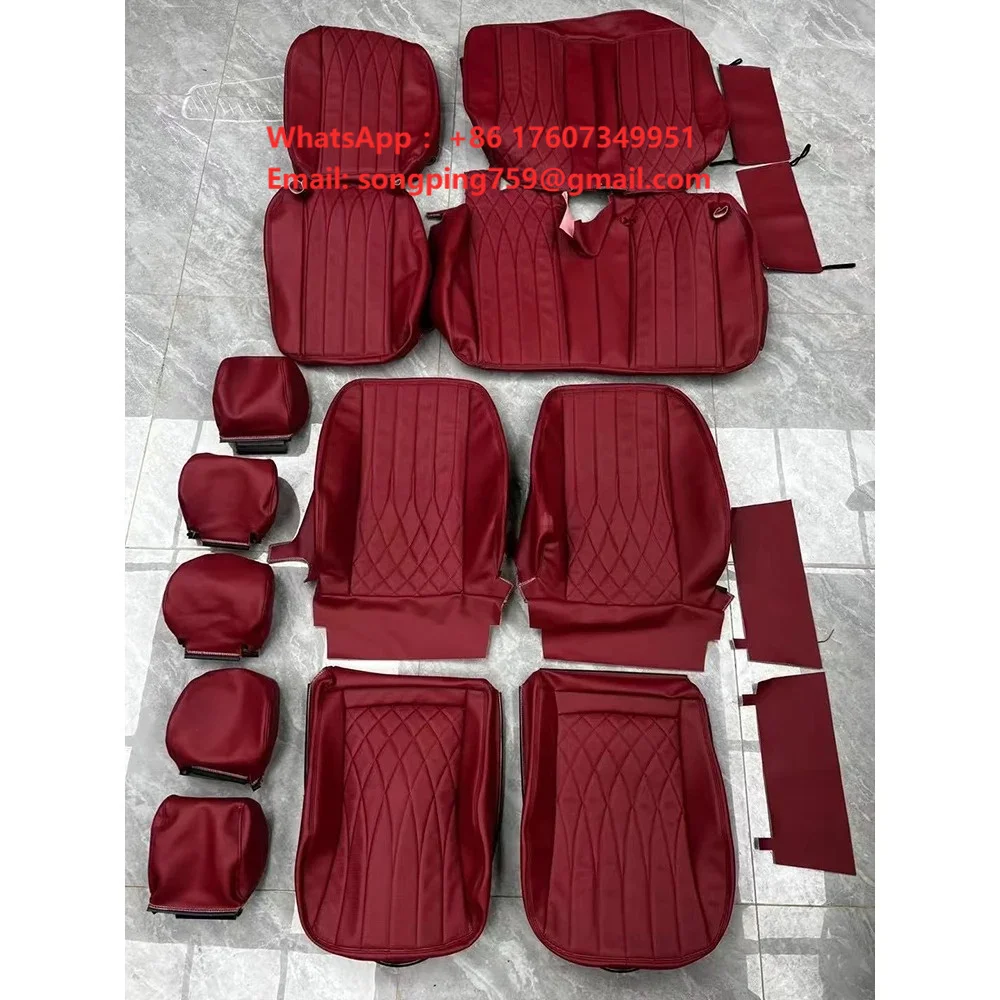 Leather Seat Cover for Mercedes Benz G-Class W463 W464 Interior Upgrade