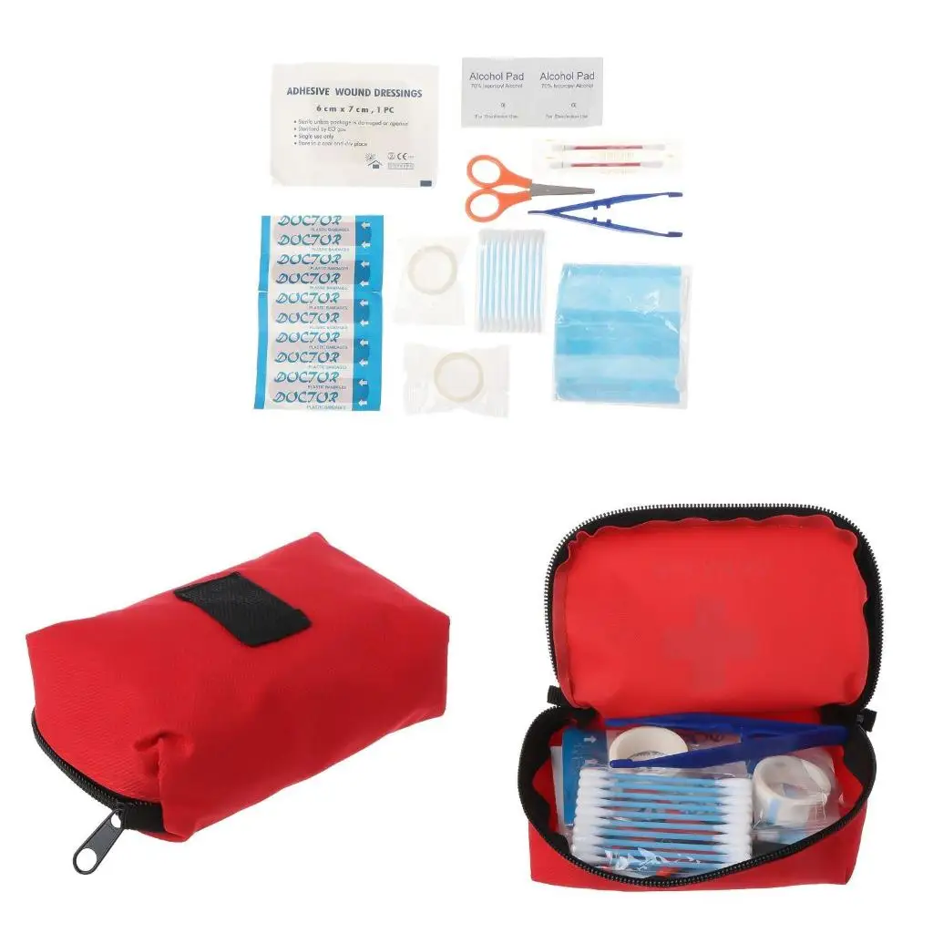 Q39E Bandage Survival Travel First Aid Outdoor Camping Emergency Bag