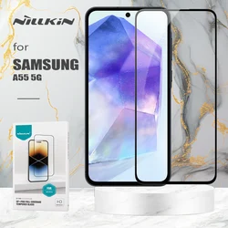 Per Samsung Galaxy A55 5G Nillkin CP + Pro 2.5D Arc Edge Proteggi schermo in vetro temperato 9H Pellicola rigida in vetro ultrasottile