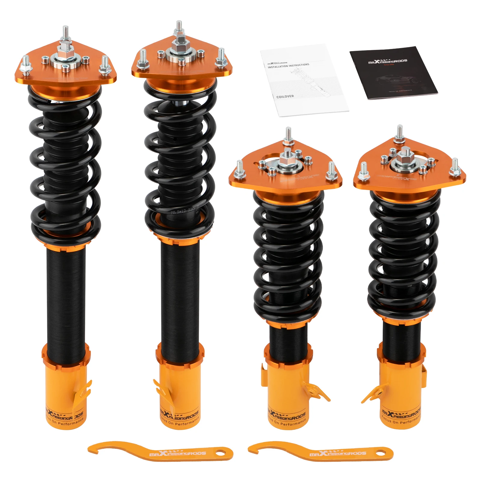 Coilover for Subaru Impreza WRX STI GDA GDB 02-07 Saab 9-2X 04-05 Shock Struts Front Rear Suspension Shock Absorber Coilovers