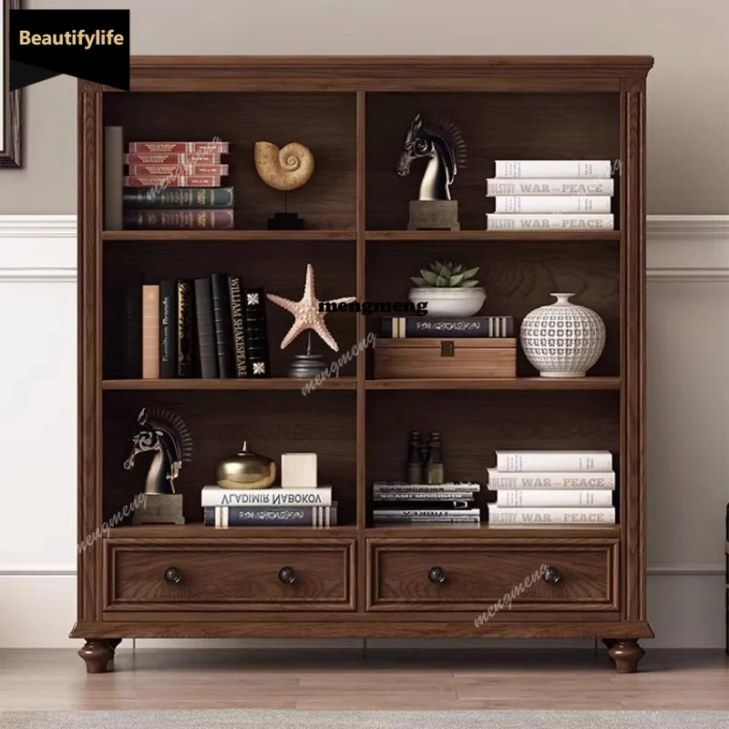 A114  Modern Space Saving Bookshelf Living Room Bedroom Drawer Bookshelf Storage Organizer Muebles Para Hogar Furniture For Hom