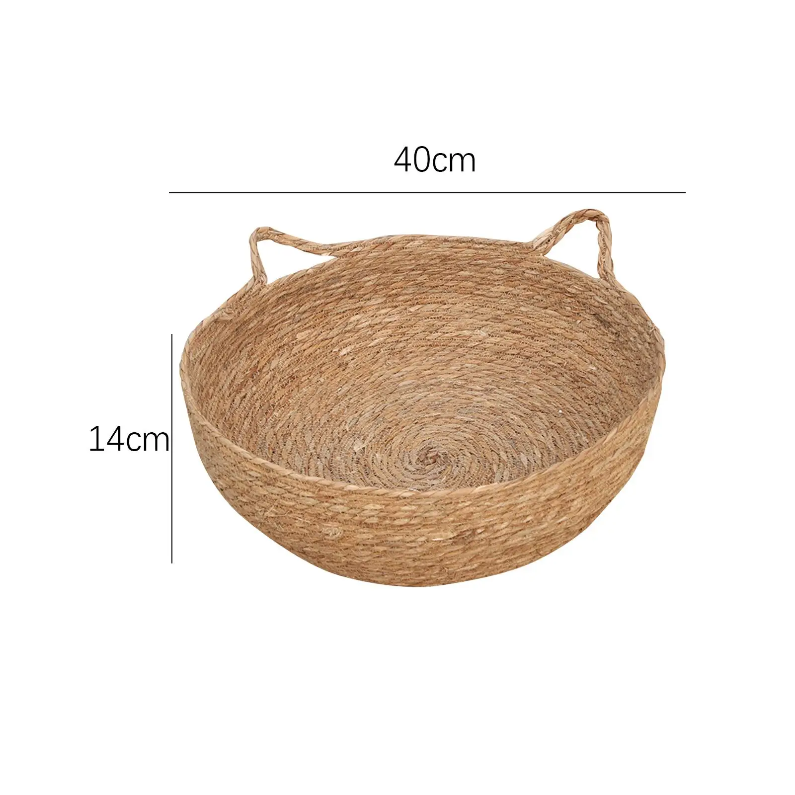 Cat Bed Basket Round Furniture Universal Pet Supplies Cat Scratch Mat Cave Nest