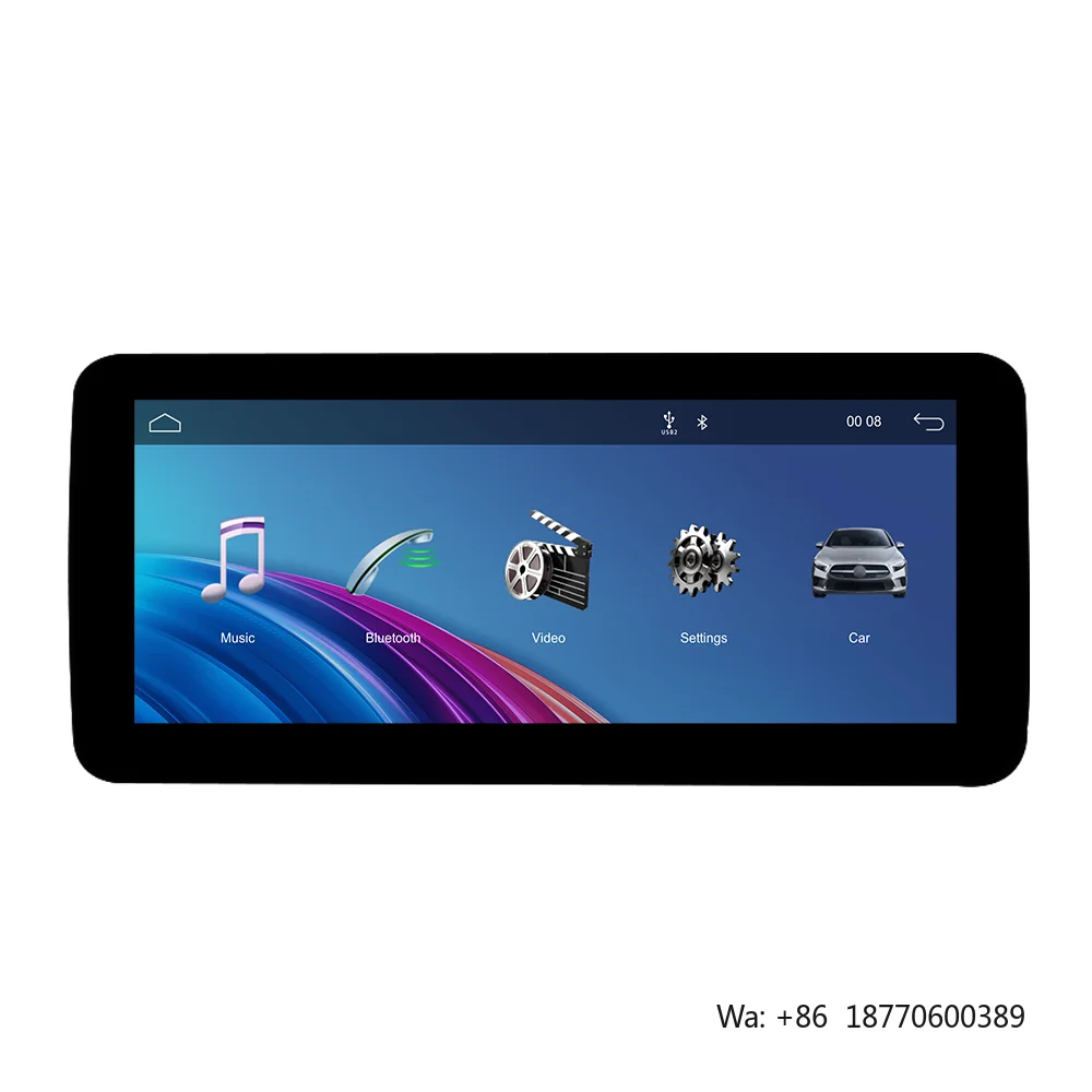 10.25inch Linux CarPlay Android Auto Ips Screen Car Dvd Audio Music Media Auto Stereo for Mercedes-Benz V Class W447 V250
