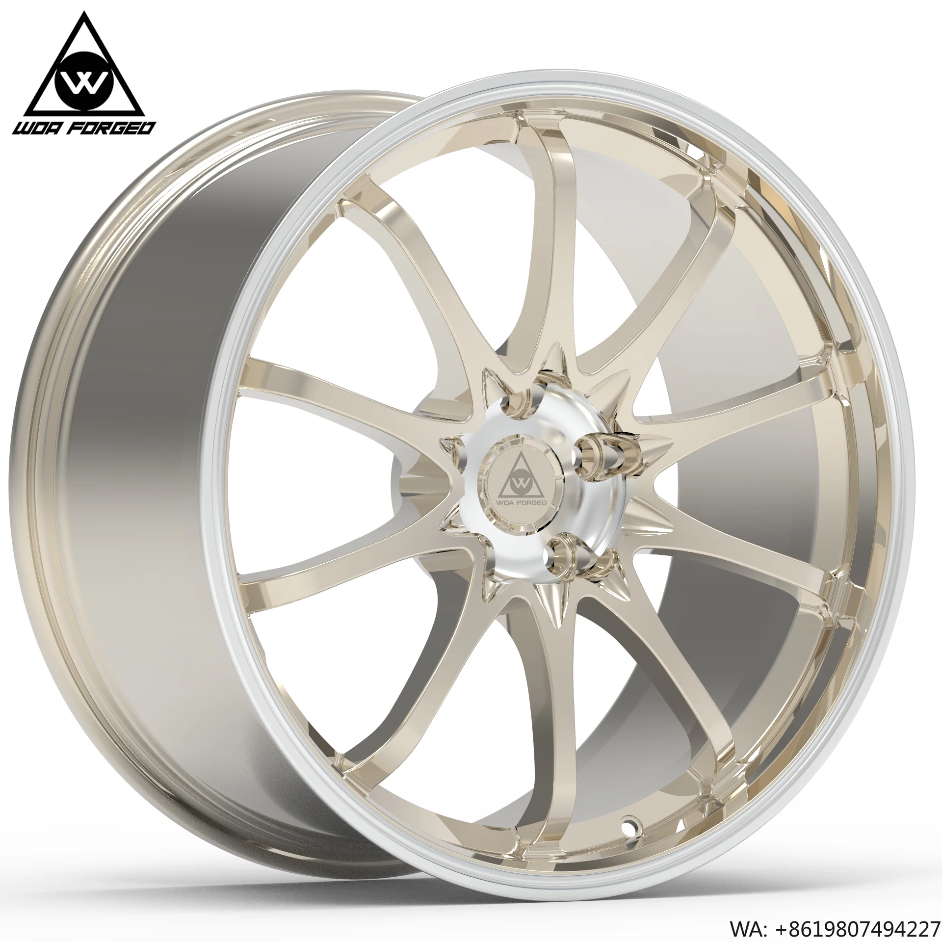 

Кованые диски WOA FORGED высокого качества, на заказ, 16, 17, 18, 19, 20, 21, 22, 23, 24, 26 дюймов, полированные, золотые, для Ce28