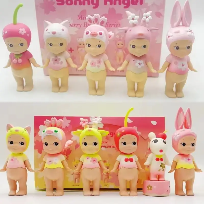 2025 réplica sonny anjo mini primavera flor de cerejeira coelho surpresa caixa cega maré brinquedo cura boneca presente da sorte