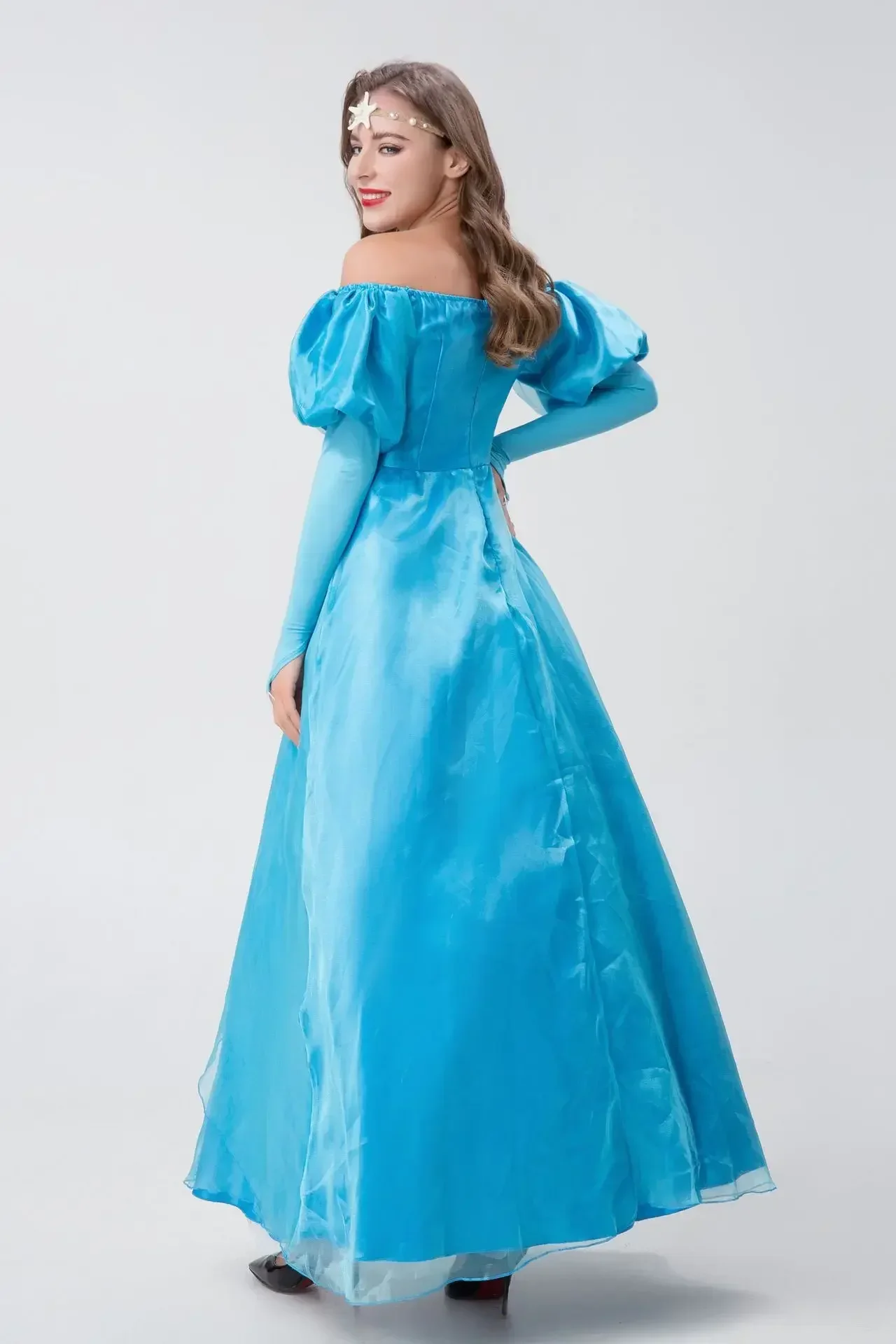 Хэллоуин взрослый костюм Золушки для косплея костюм феи принцессы Рили